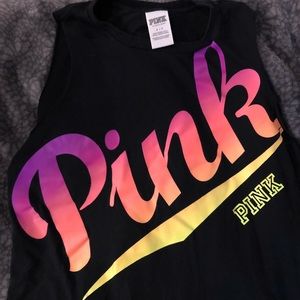VS Pink tank top.